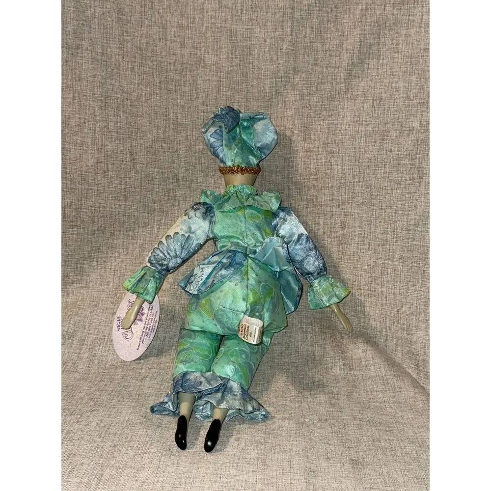 Sugarloaf Creations Clastiques Jester Clown Doll Fabric Handcrafted New W/ Tags